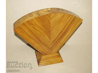 Desktop wooden knife stand 28 cm "fan", excellent