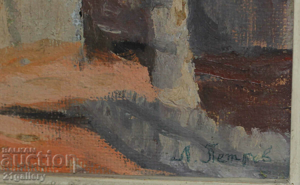 Lyuben Petrov Hristov - Red/oil paints, signed - 6 Lyuben Petrov Hristov - Red/oil paints, signed - 6