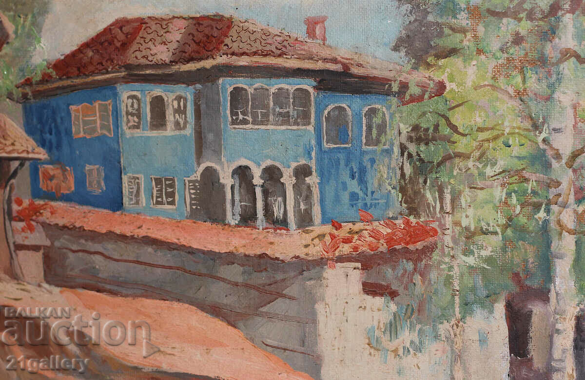 Lyuben Petrov Hristov - Red/oil paints, signed - 7 Lyuben Petrov Hristov - Red/oil paints, signed - 7