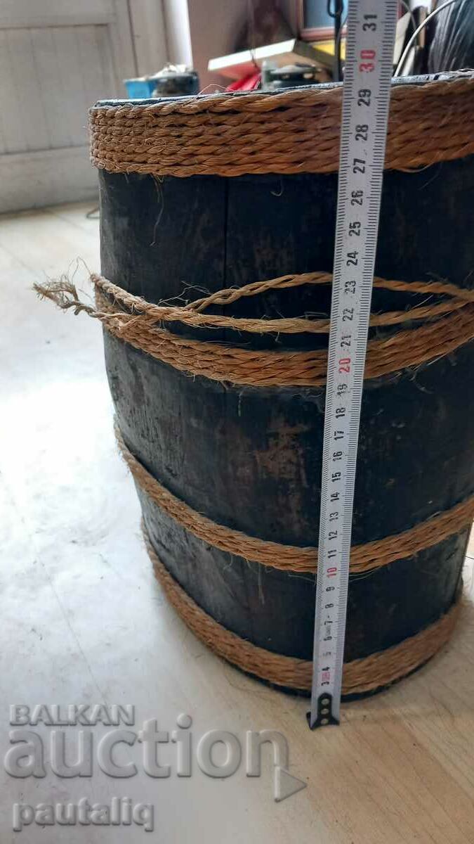 WOODEN BARREL KEG - 5
