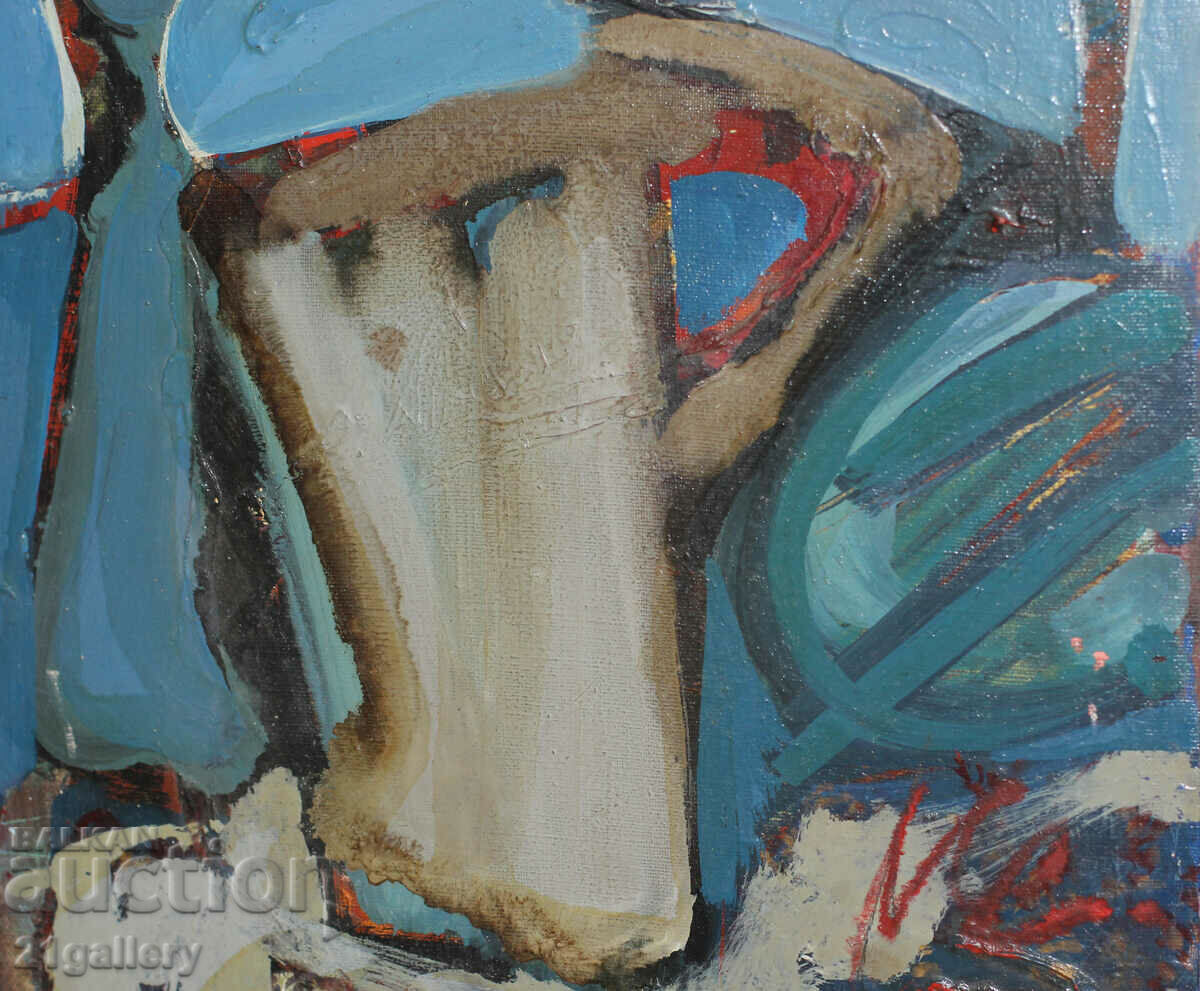 Delivery of Mariana Ezhbekova, abstract composition oil paints Delivery of Mariana Ezhbekova, abstract composition oil paints