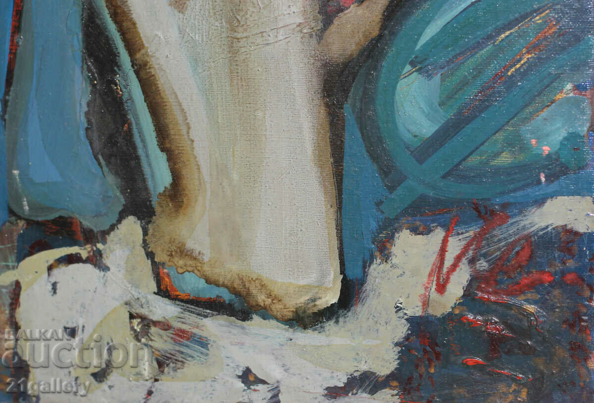 Mariana Ezhbekova, abstract composition oil paints - 5 Mariana Ezhbekova, abstract composition oil paints - 5