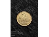 Uruguay 2 pesos 1994