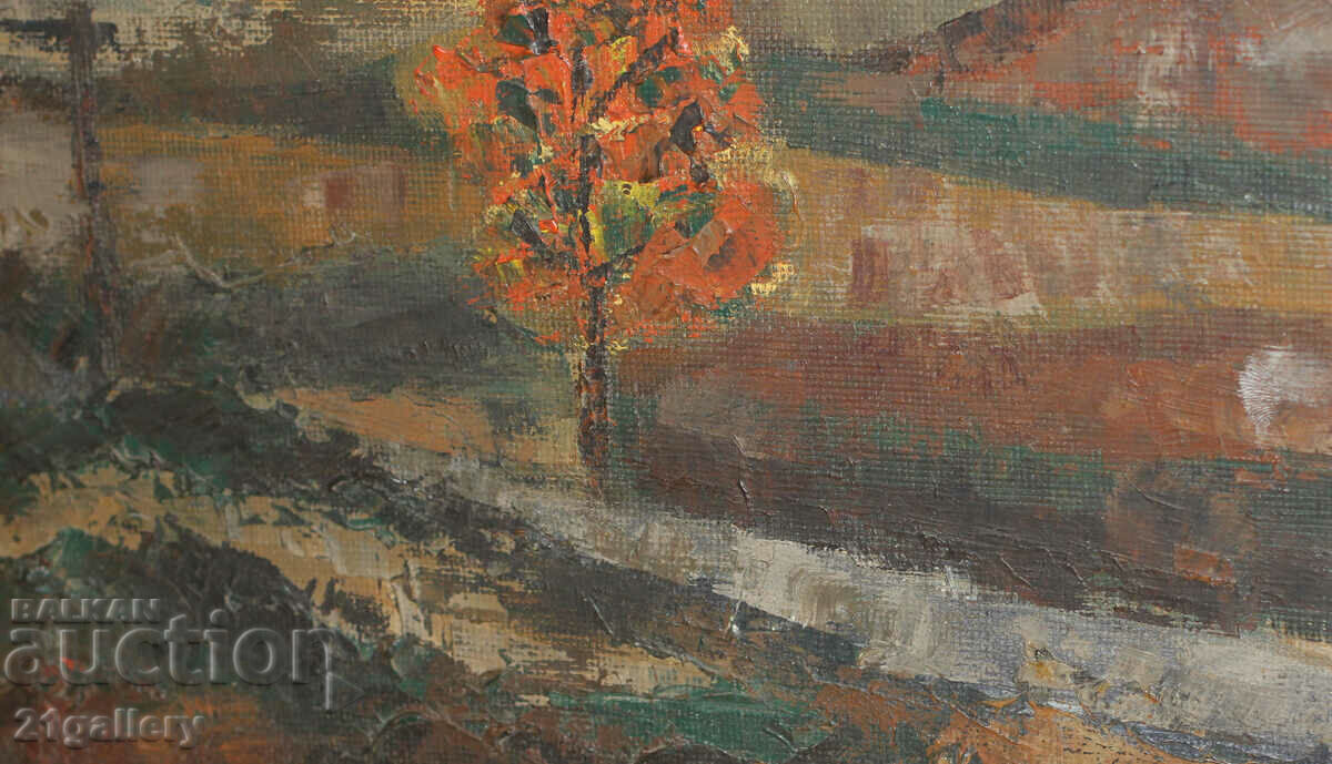 Oil painting landscape hills - 5 Oil painting landscape hills - 5