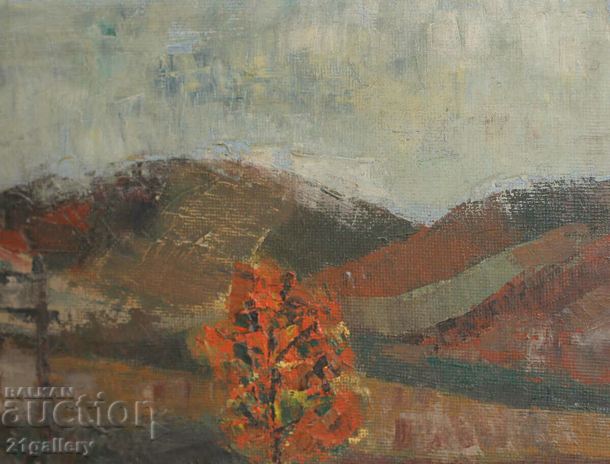 Oil painting landscape hills - 6 Oil painting landscape hills - 6