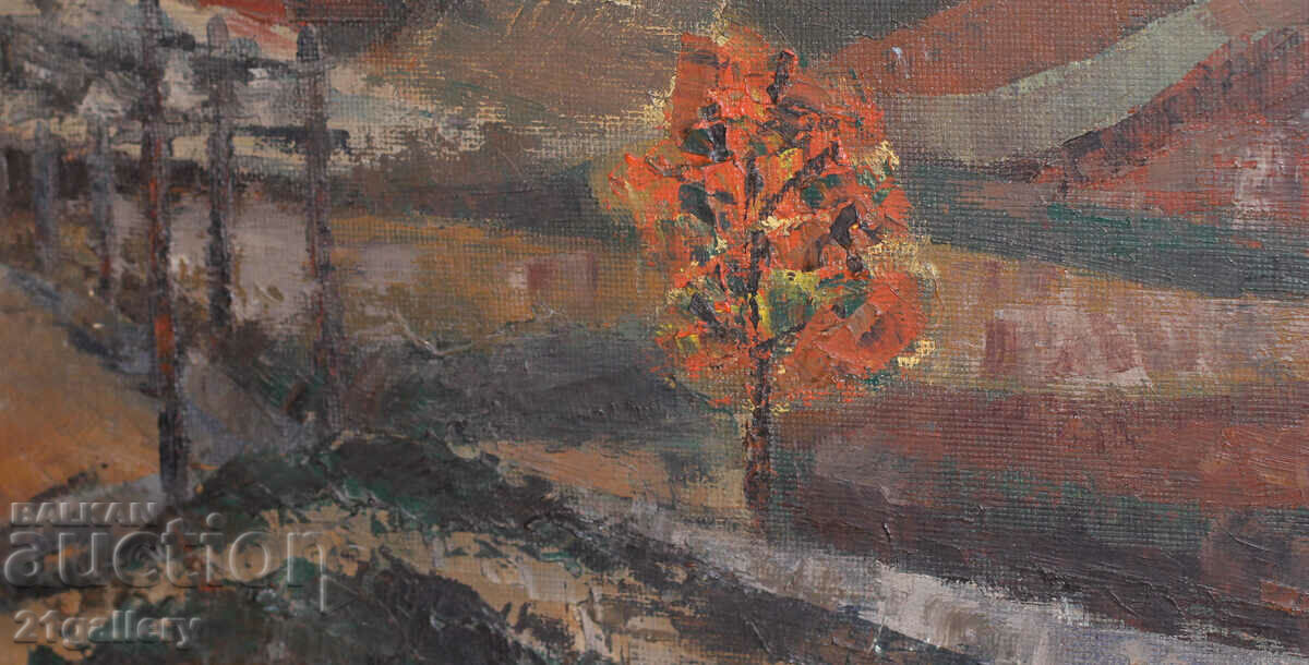 Oil painting landscape hills - 7 Oil painting landscape hills - 7