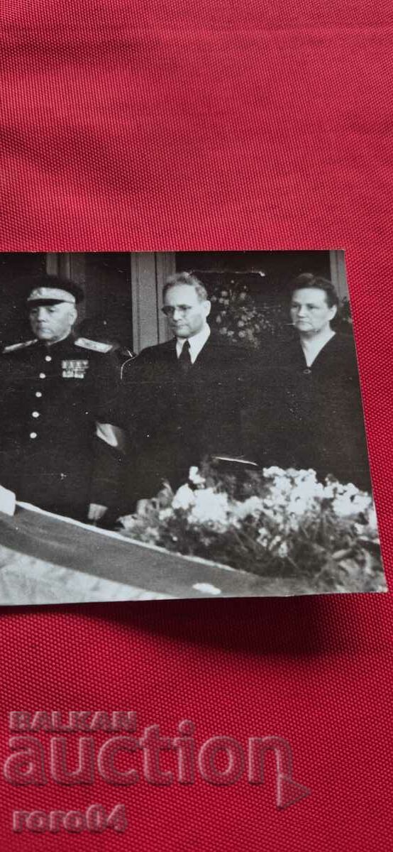 Delivery of GEORGI DIMITROV - FUNERAL - MARSHAL VOROSHILOV Delivery of GEORGI DIMITROV - FUNERAL - MARSHAL VOROSHILOV