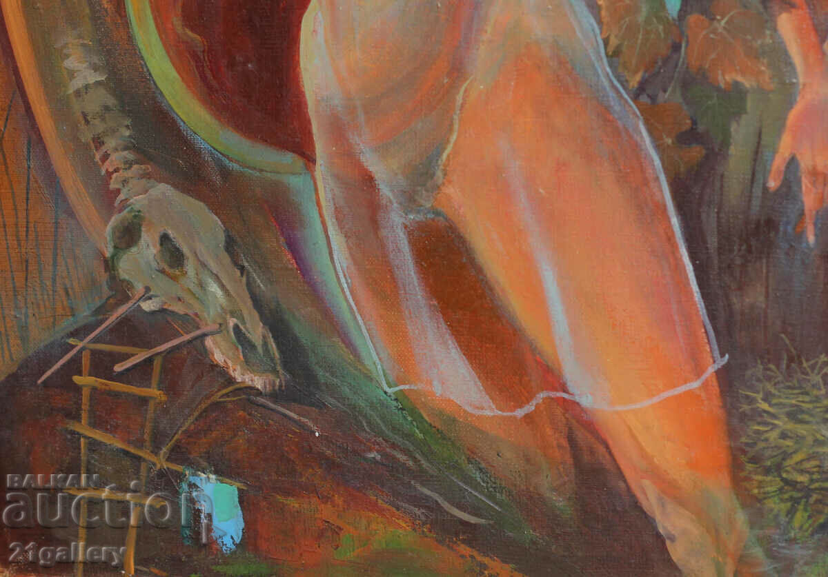 Vasil Velkov (1965 - ) oil paints, figurative composition - 6