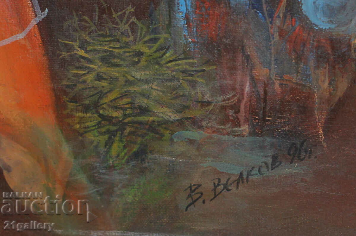 Vasil Velkov (1965 - ) oil paints, figurative composition - 7