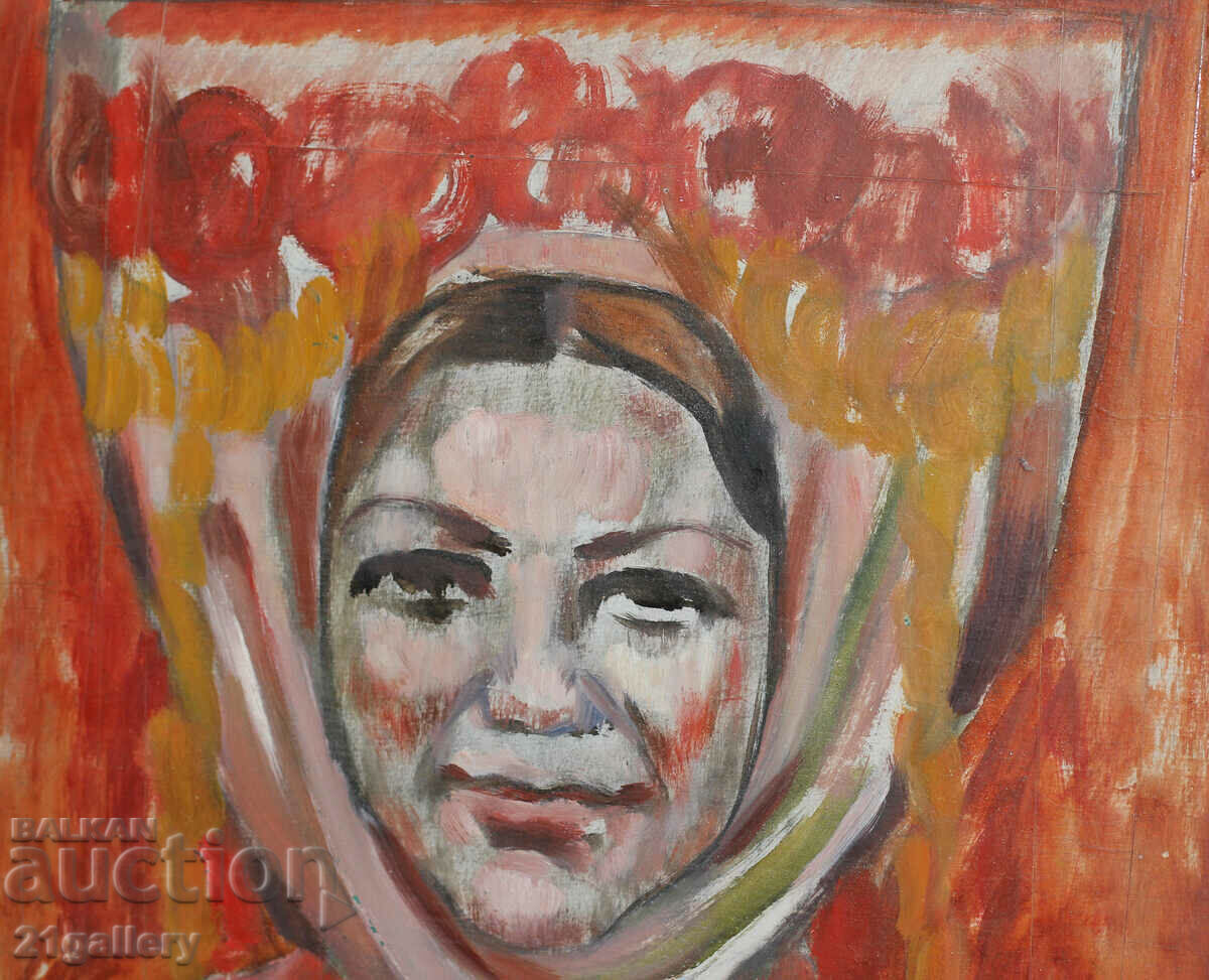 Delivery of Oil painting portrait woman in costume Delivery of Oil painting portrait woman in costume