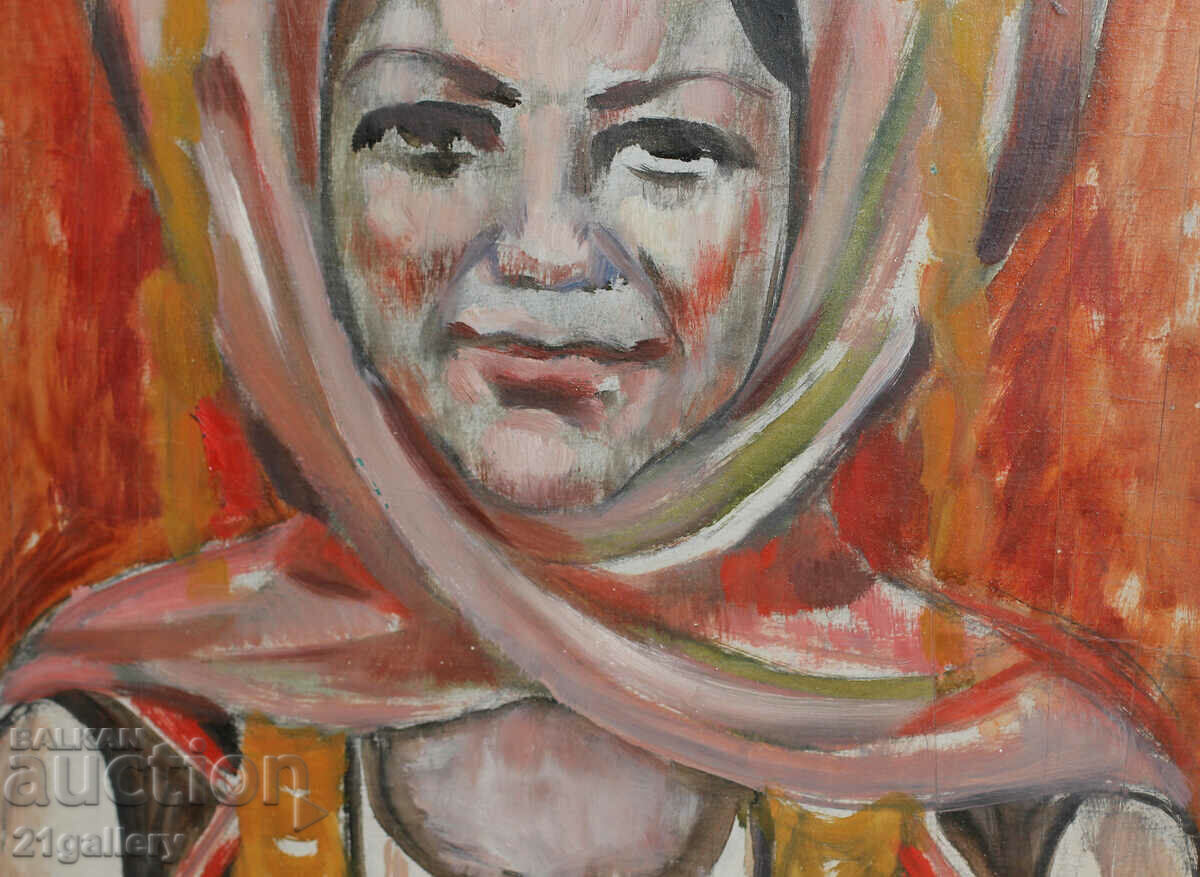 Oil painting portrait woman in costume - 5 Oil painting portrait woman in costume - 5