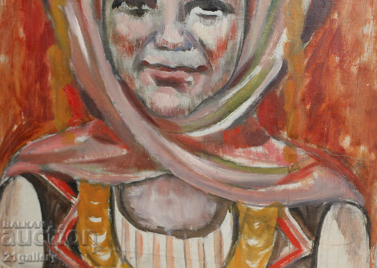 Oil painting portrait woman in costume - 6 Oil painting portrait woman in costume - 6