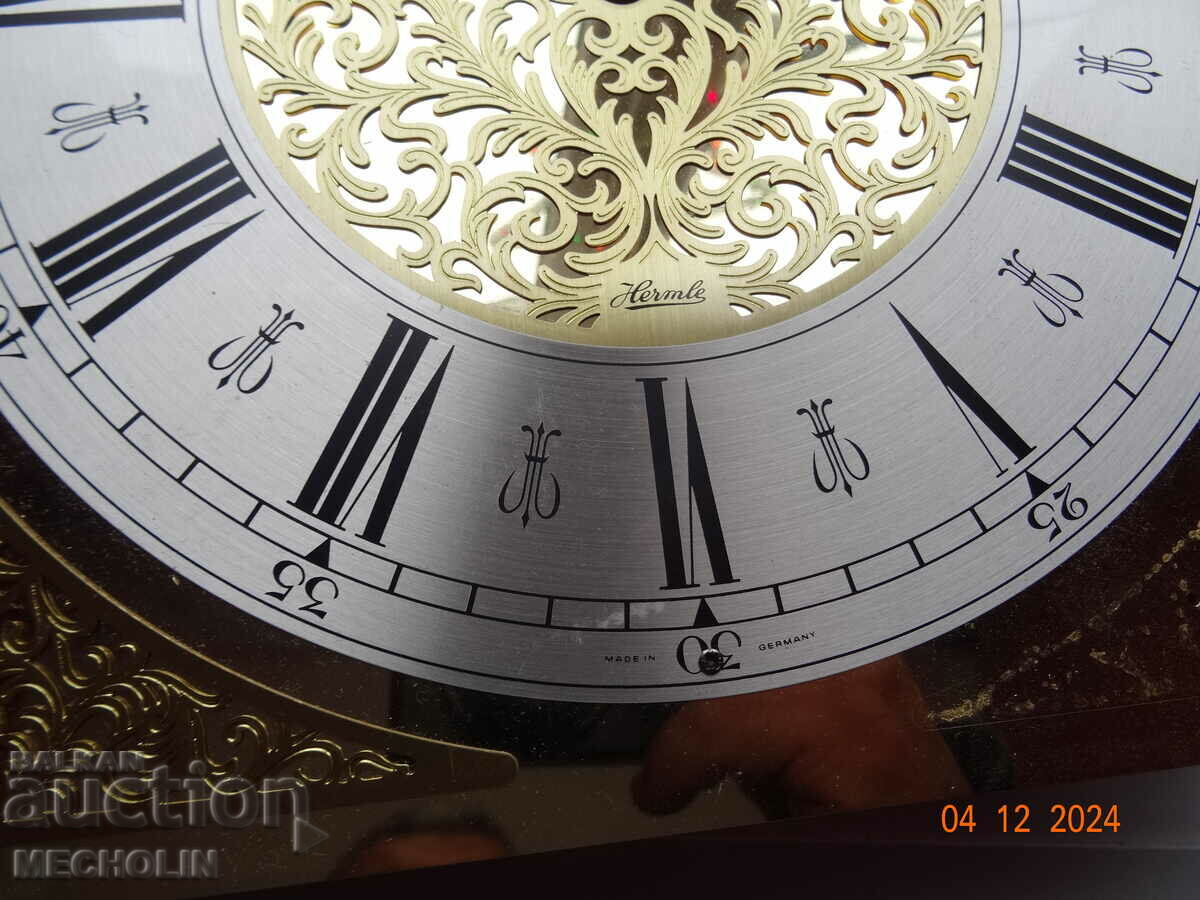 Delivery of NEW DIAL FOR HERMLE PARQUET CLOCK GERMANY Delivery of NEW DIAL FOR HERMLE PARQUET CLOCK GERMANY