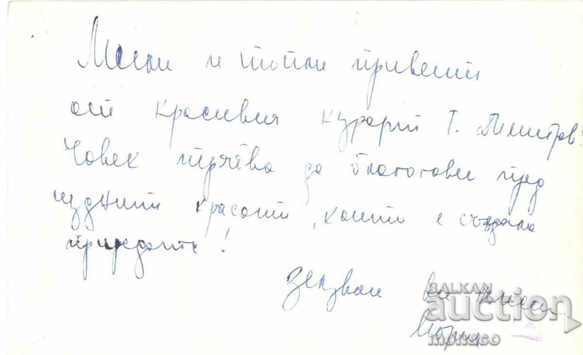 Old photo - Resort "G. Dimitrov", Vodopada with price 1.80 BGN | € 0.92 Old photo - Resort "G. Dimitrov", Vodopada with price 1.80 BGN | € 0.92