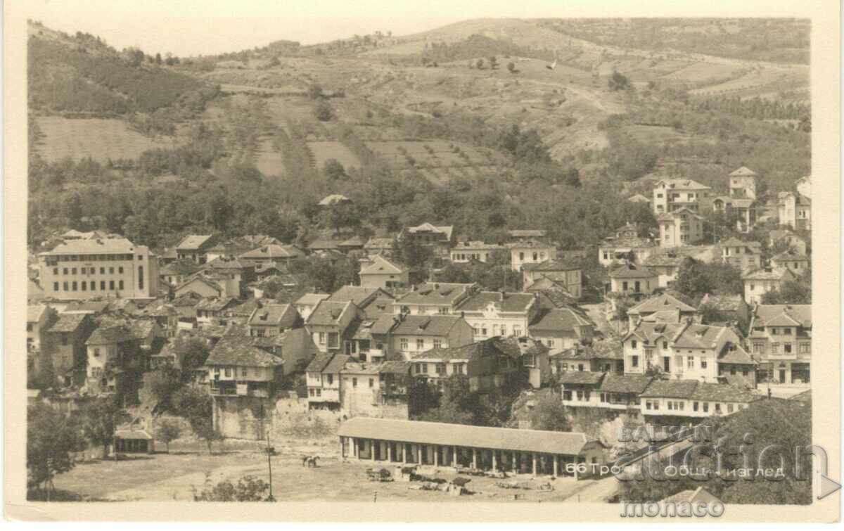 Fotografie veche - Troyan, vedere generală