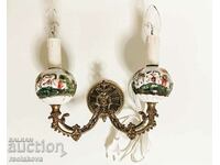 Capodimonte wall sconce