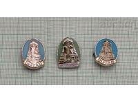 SHIPKA MONUMENT OF FREEDOM BADGES LOT 3 PIECES