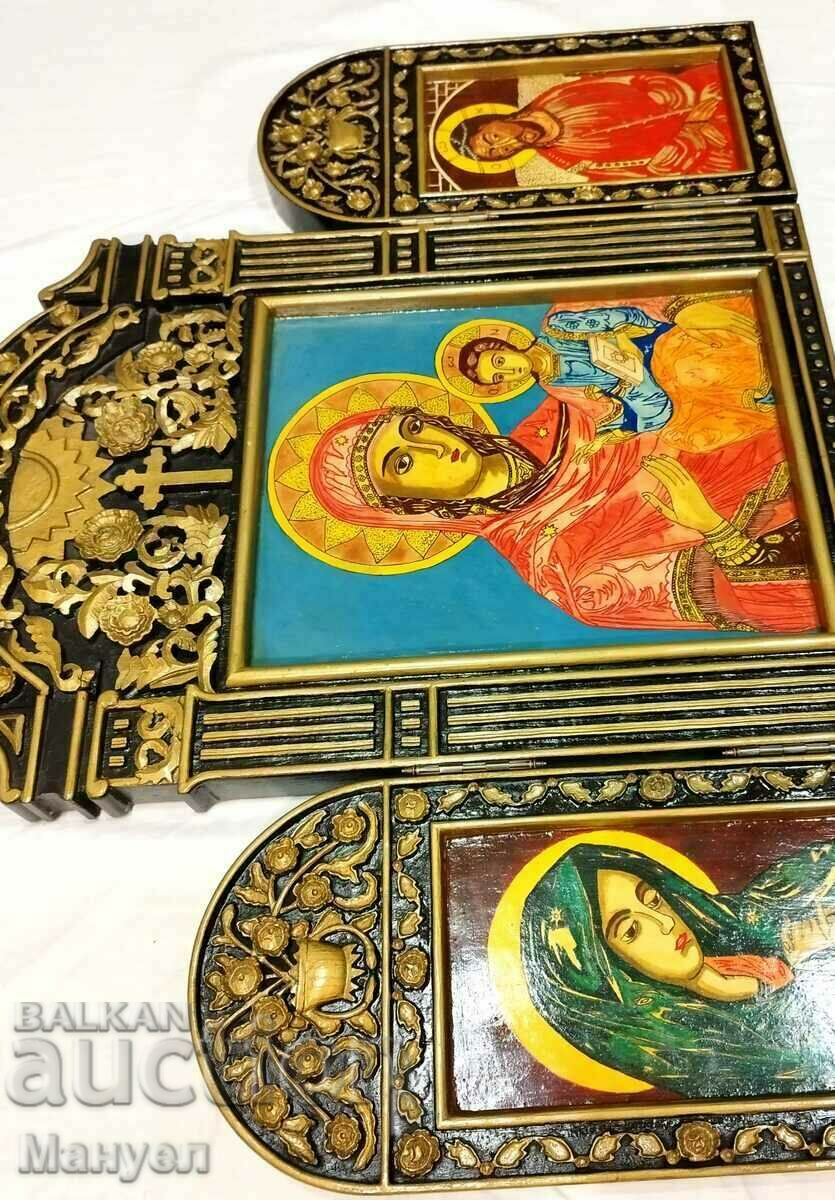 Old home triptych. - 6 Old home triptych. - 6