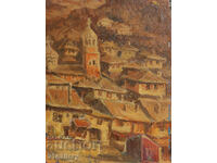 Ivan Hristov (1900 - 1987) picturi în ulei, peisaj din Lovech