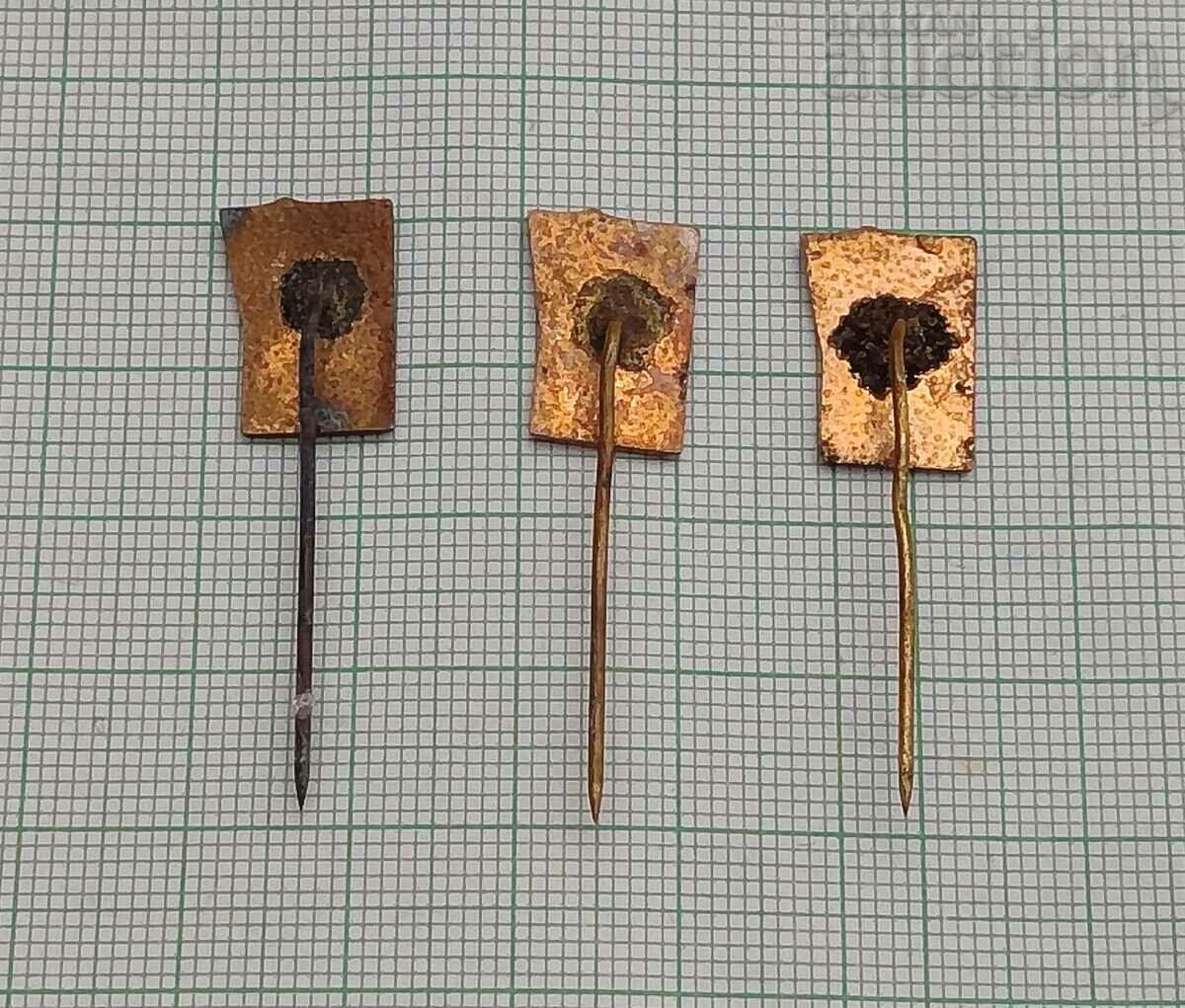 SM "RODINA" PIONEERS LOGO BADGE EMAIL LOT 3 PCS with price 5.00 BGN | € 2.56 SM "RODINA" PIONEERS LOGO BADGE EMAIL LOT 3 PCS with price 5.00 BGN | € 2.56