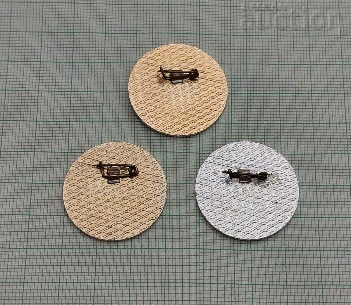 PIONEER HOME ΣΤΑΡΑ ΖΑΓΟΡΑ 25 BADGE LOT 3 ΤΕΜ με τιμή € 2.56 | 5.01 BGN