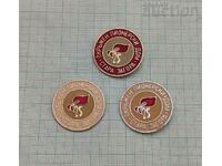 PIONEER HOME STARA ZAGORA 25 BADGE LOT 3 PCS