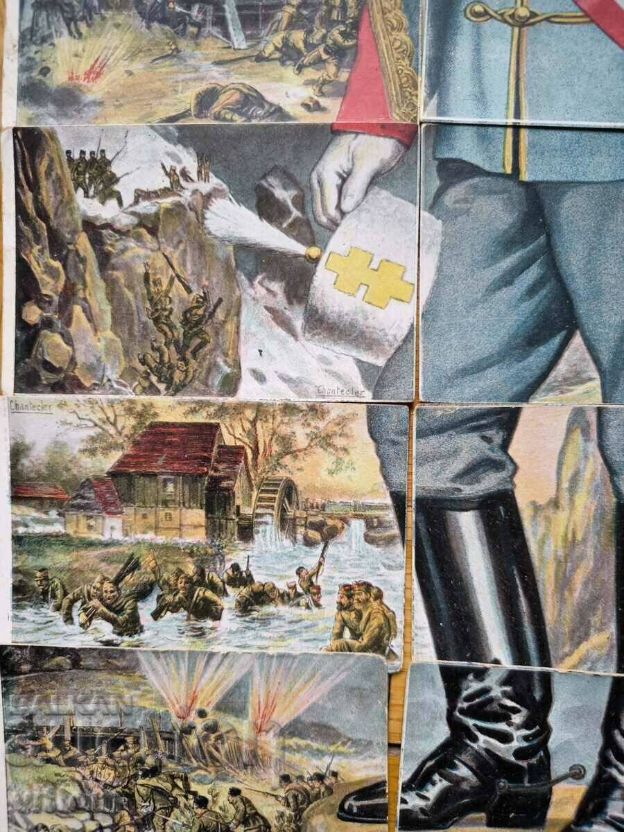 Παράδοση Βασιλιάς Φερδινάνδος ο Πρώτος Κόσμος. πολεμικές σπάνιες συλλεκτικές κάρτες Παράδοση Βασιλιάς Φερδινάνδος ο Πρώτος Κόσμος. πολεμικές σπάνιες συλλεκτικές κάρτες