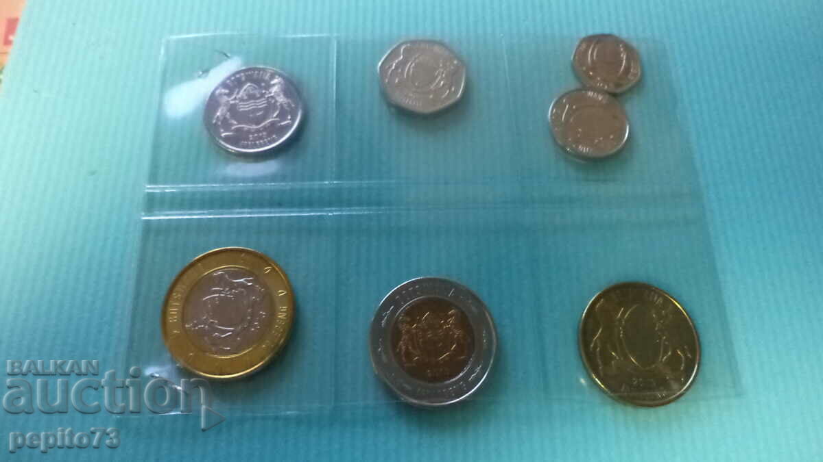 coin set Botswana 2013