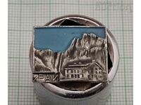 PARADISE HUT OLD MOUNT KALOFER BADGE