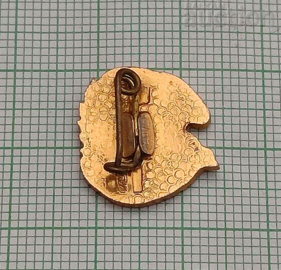 SANTA HAPPY NEW YEAR 1966! BADGE with price 10.00 BGN | € 5.11