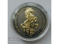 2 oz Silver Plated 2020 - Queen's Horse Beasts