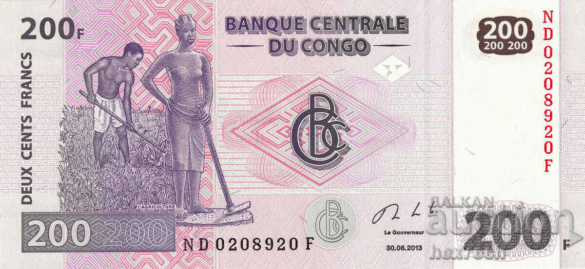 ❤️ ⭐ Congo DR 2013 200 francs UNC new ⭐ ❤️ with price 2.49 BGN | € 1.27 ❤️ ⭐ Congo DR 2013 200 francs UNC new ⭐ ❤️ with price 2.49 BGN | € 1.27
