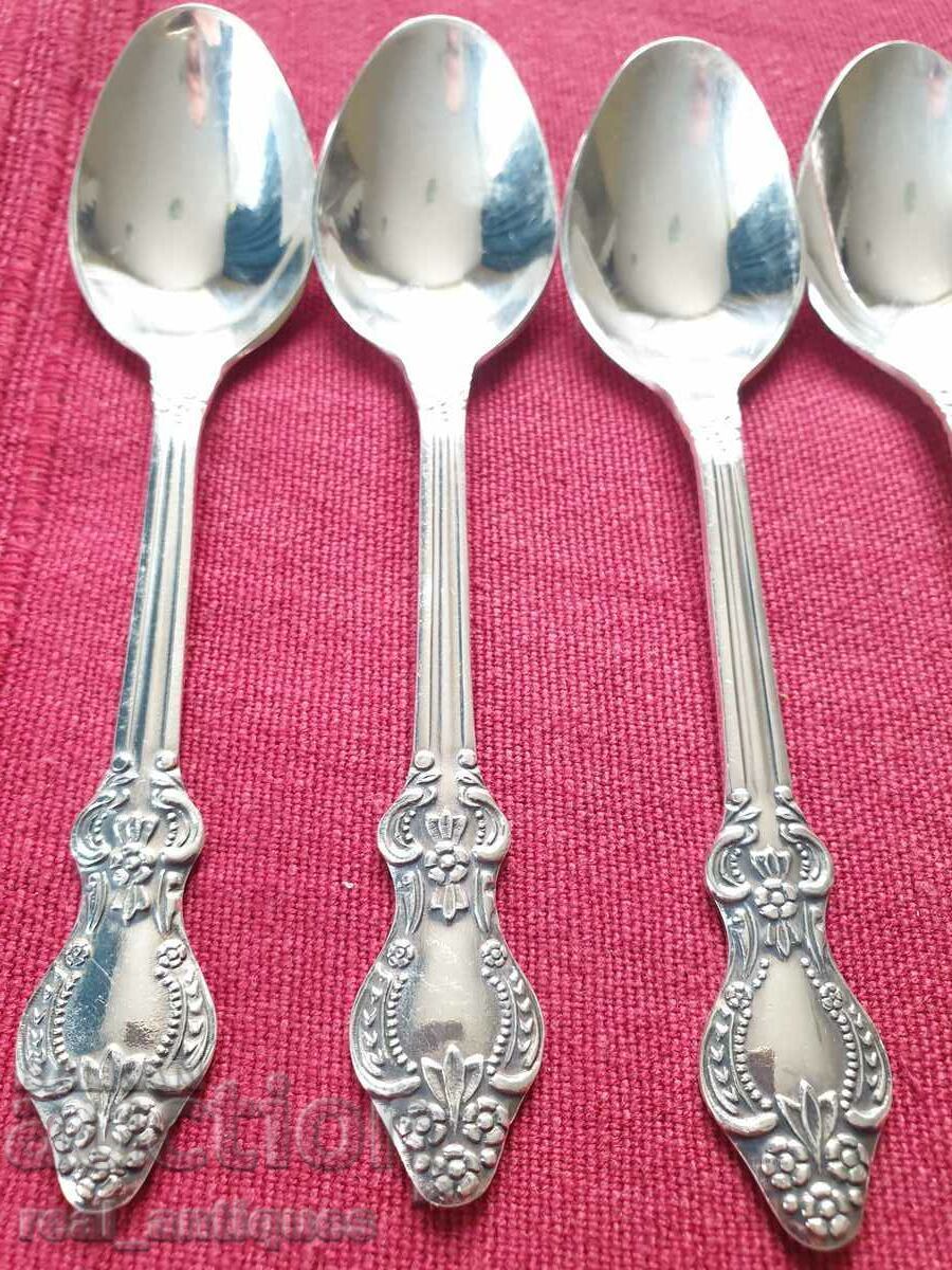 Silver plated spoons with price 37.00 BGN | € 18.92 Silver plated spoons with price 37.00 BGN | € 18.92