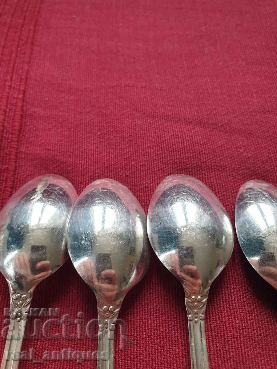 Silver plated spoons - 5 Silver plated spoons - 5