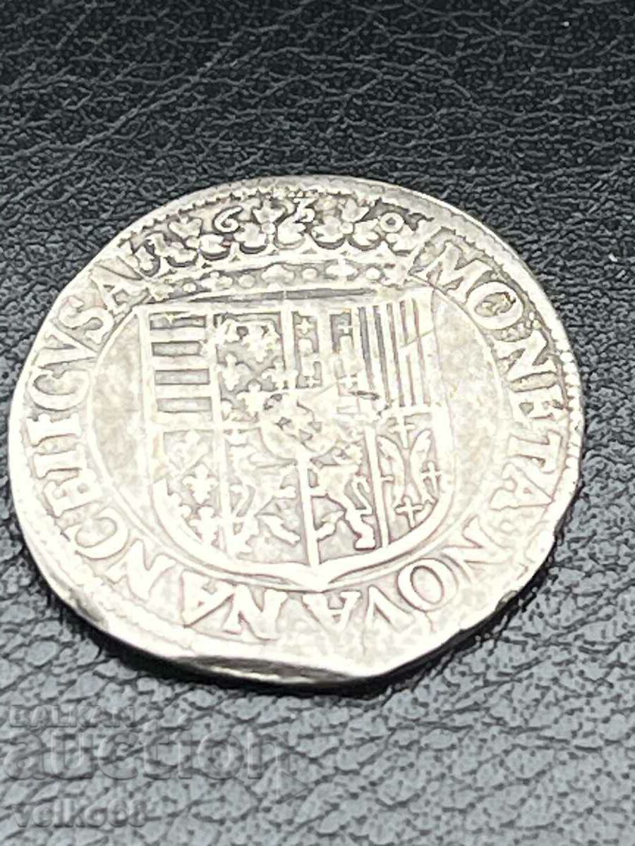 Παράδοση Γαλλικό ασημένιο νόμισμα Παράδοση Γαλλικό ασημένιο νόμισμα