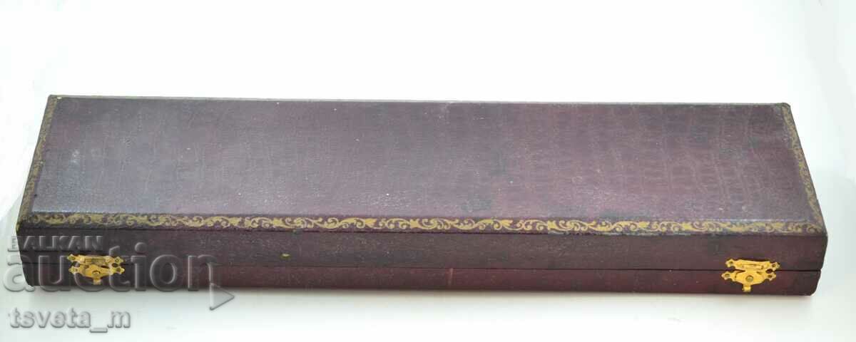 Σετ πιρουνιού και μαχαιριών αντίκα γαλλικού ασημί μπάρμπεκιου - 7