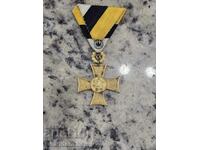 Ordinul Regal al lui Boris III pentru 20 de ani de serviciu excelent ca subofițer