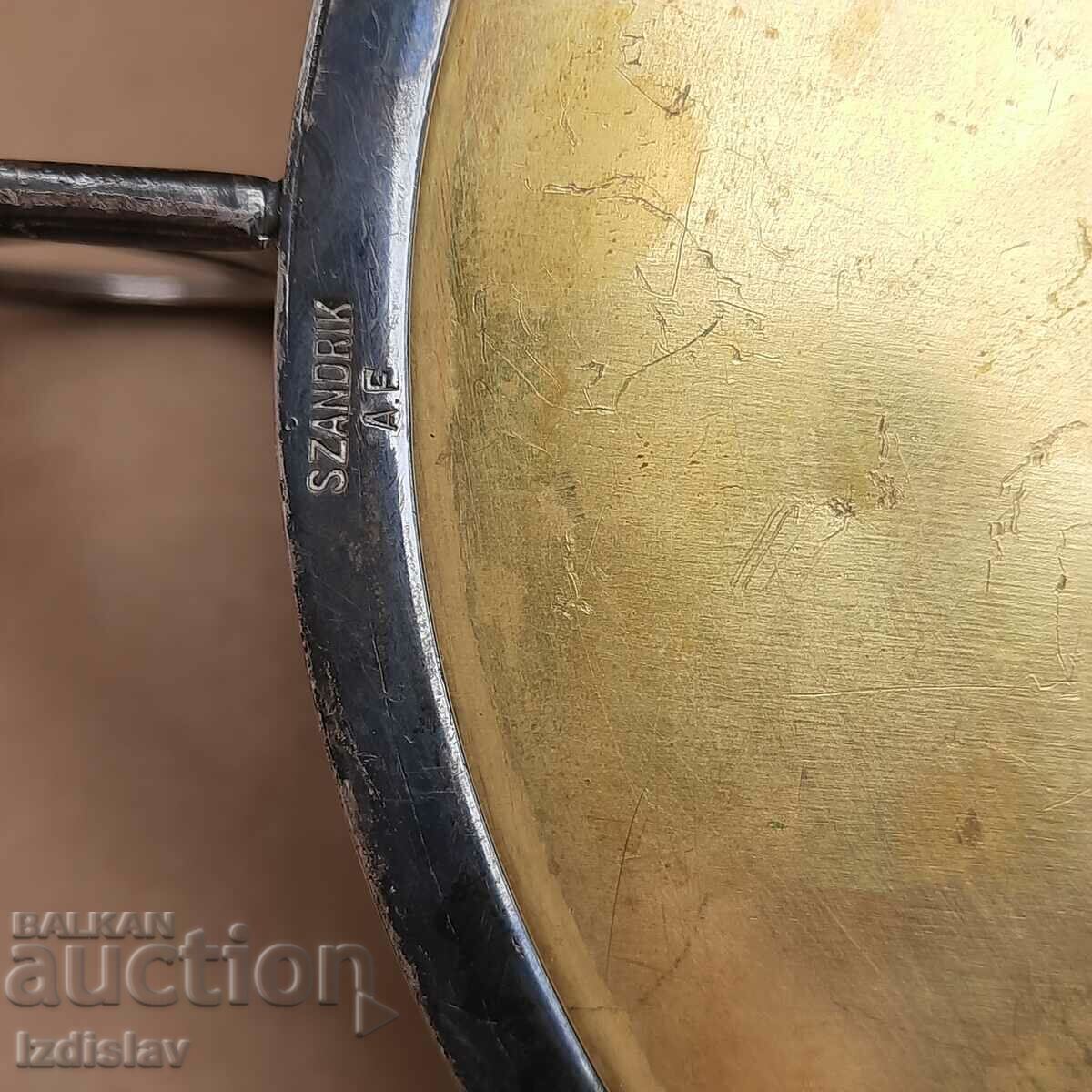 Δημοπρασία Αρχαία αυστροουγγρική φρουτιέρα, επιχρυσωμένη και ασημένια Δημοπρασία Αρχαία αυστροουγγρική φρουτιέρα, επιχρυσωμένη και ασημένια