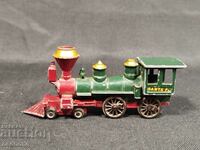 OLD RETRO METAL TROLLEY MATCHBOX ENGLAND AMERICAN LOCO