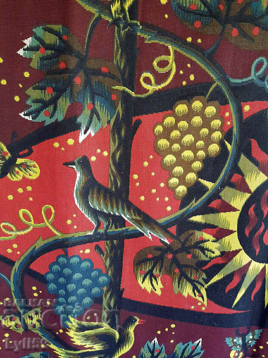 Auction Gobelin "The Eye" by Jean Picard Le Doux Auction Gobelin "The Eye" by Jean Picard Le Doux