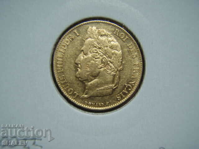 20 franci 1834 în Franța (20 franci Franța) - AU (aur) - 5