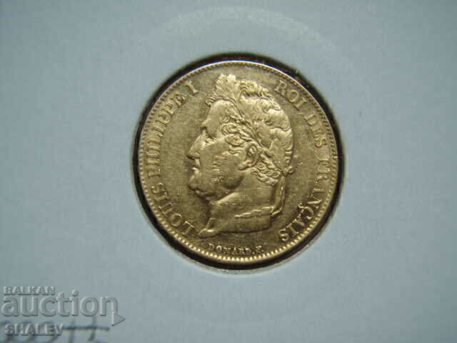 20 franci 1834 în Franța (20 franci Franța) - AU (aur) - 6
