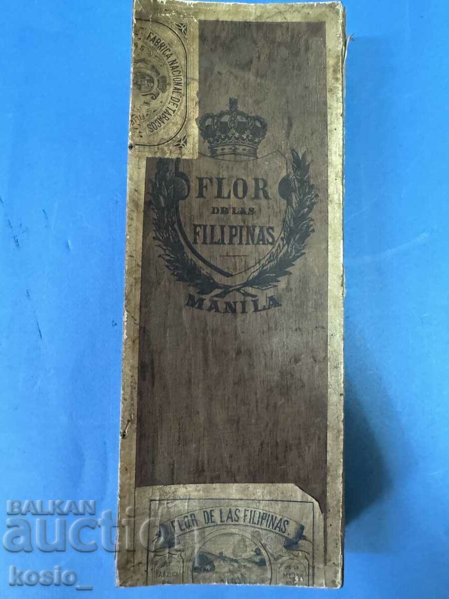 An old cigar box An old cigar box