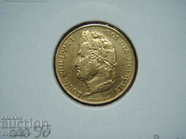 20 franci 1835 B Franța - AU (aur) - 5