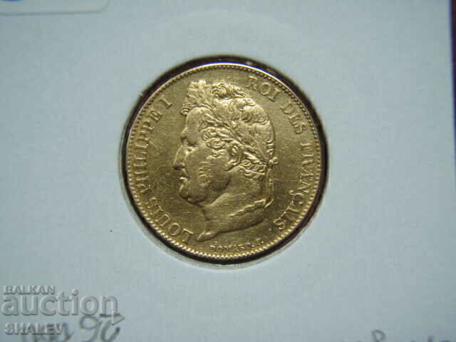20 franci 1835 B Franța - AU (aur) - 7
