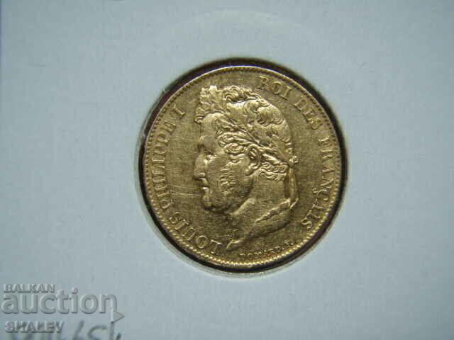 20 Francs 1836 A France (20 francs France) - AU (gold) - 7 20 Francs 1836 A France (20 francs France) - AU (gold) - 7