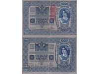 tino37- AUSTRIA-HUNGARY- 1000 KRON - 1902 - F+