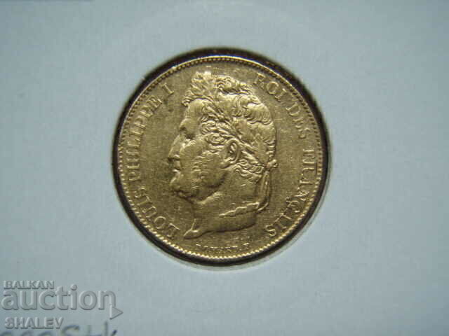 20 franci 1838 A Franța (20 franci Franța) - AU (aur) - 5