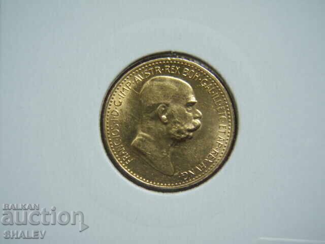 10 Corona 1909 Austria - AU (gold) - 6 10 Corona 1909 Austria - AU (gold) - 6
