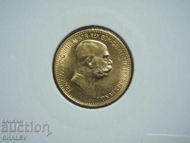 10 Corona 1909 Austria - AU (gold) - 7 10 Corona 1909 Austria - AU (gold) - 7